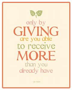 giving