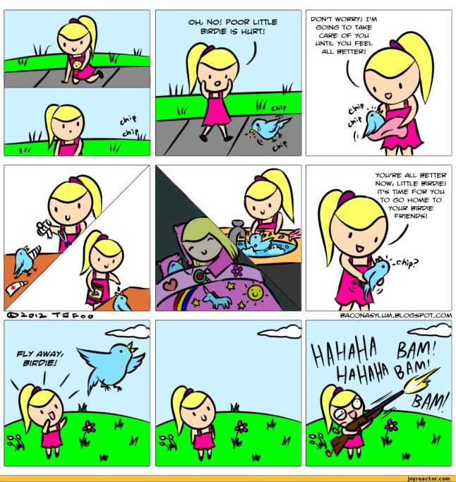__ bird __ girl __ comics (funny comics _ strips, cartoons) _ funny ___