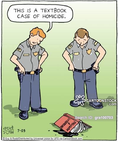 'This is a textbook case of homicide.'